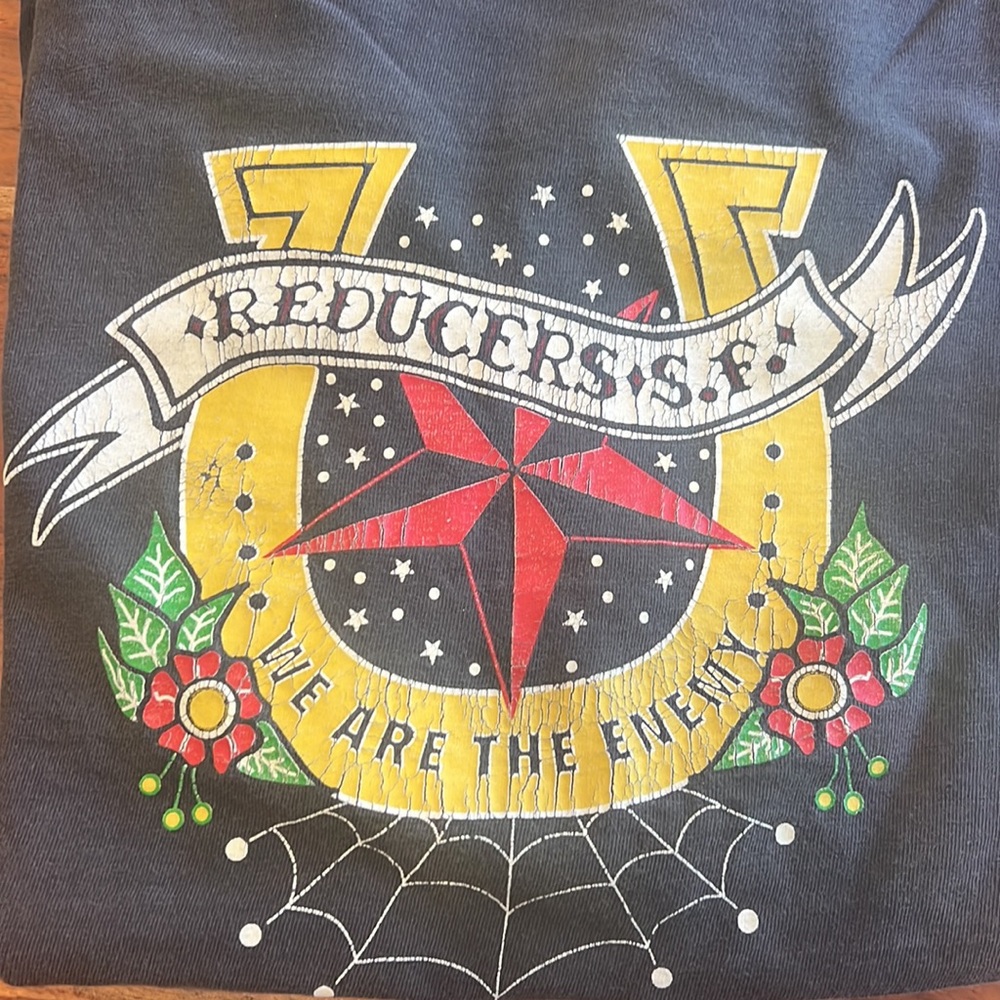 Actual VINTAGE Reducers S.F. Band tee